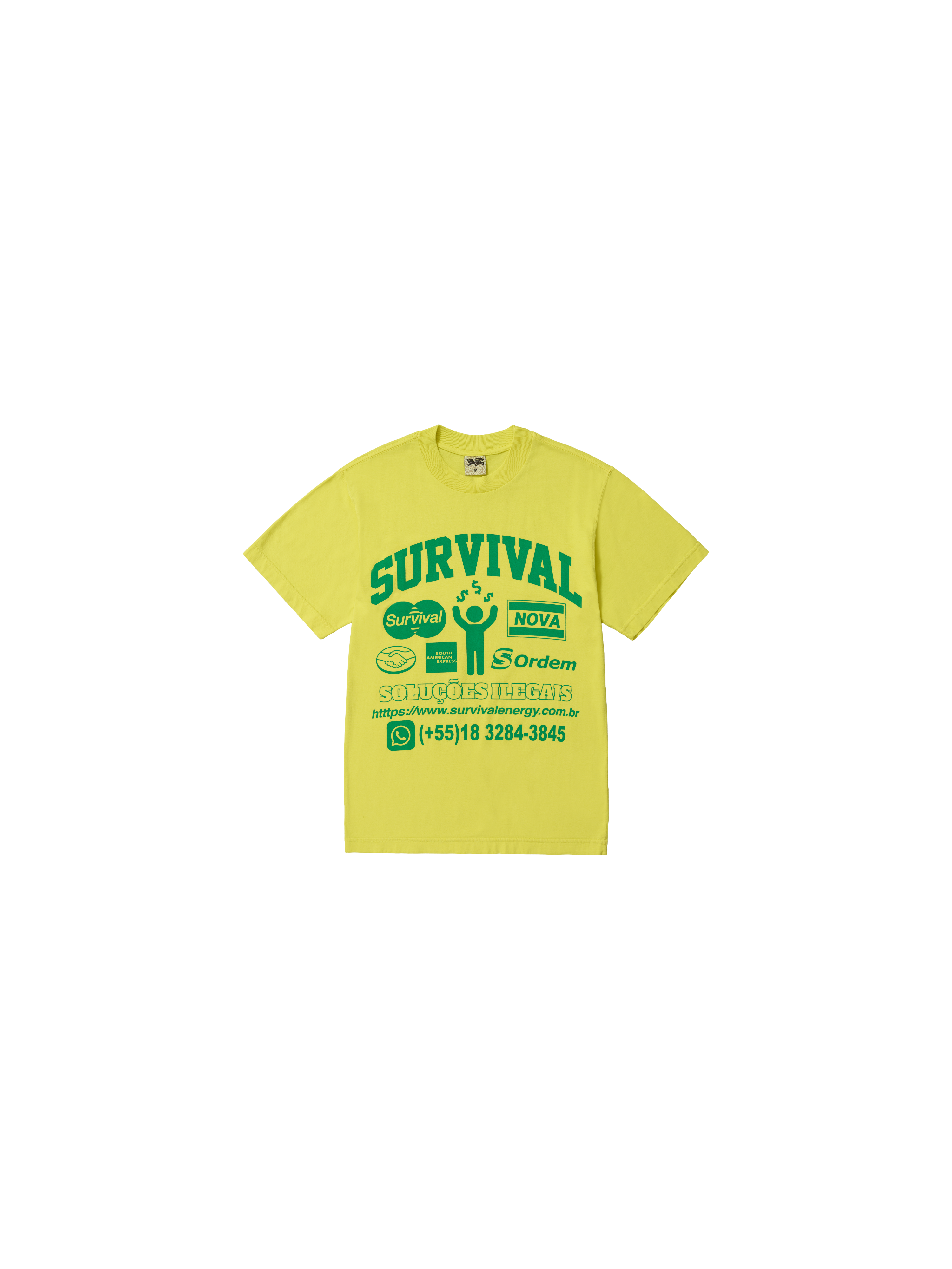 Camiseta Soluções "Amarela"